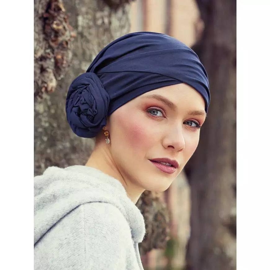 ZURI TURBANTE BLU SCURO