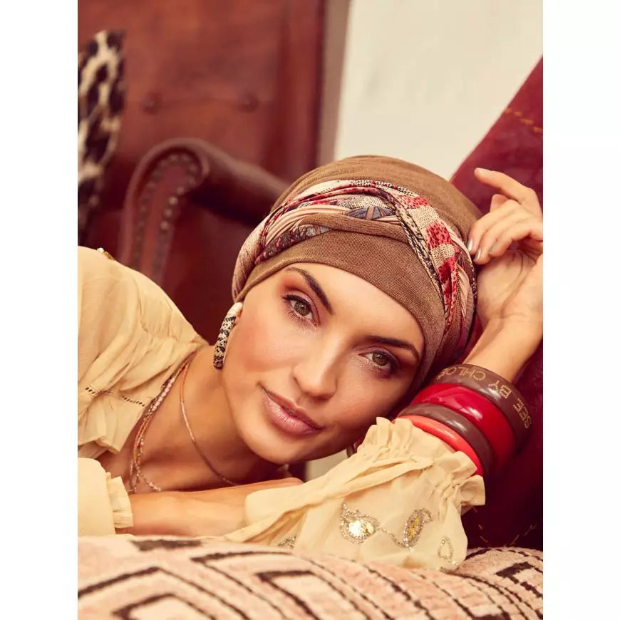 SCARLETT - TURBANTE CON FASCIA RIMOVIBILE - 3032-0787